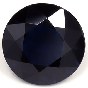 Sapphire Round 1.07 carat Blue Photo