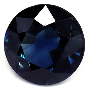 Sapphire Round 0.94 carat Blue Green Photo