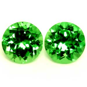 0.87 carat Round Tsavorite - Gemstone Thumbnail