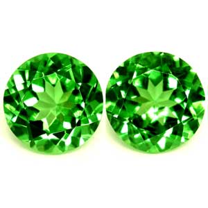 0.84 carat Round Tsavorite - Gemstone Thumbnail