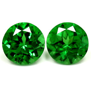 0.84 carat Round Tsavorite - Gemstone Thumbnail