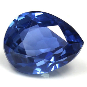 Sapphire Pear 0.77 carat Blue Photo