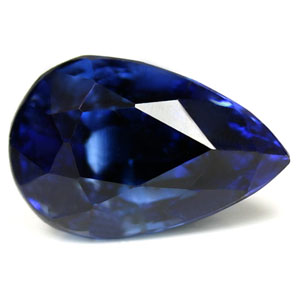 Sapphire Pear 1.05 carat Blue Photo