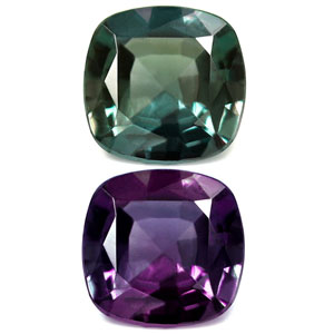 0.48 carat Cushion Alexandrite - Gemstone Thumbnail