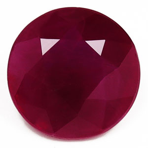 0.78 carat Round Ruby - Gemstone Thumbnail