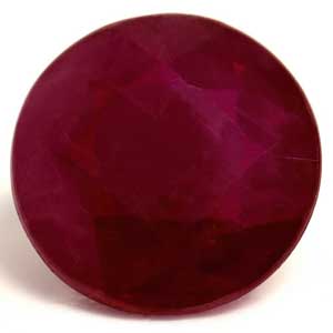 1.00 carat Round Ruby - Gemstone Thumbnail