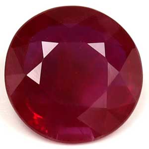 0.87 carat Round Ruby - Gemstone Thumbnail
