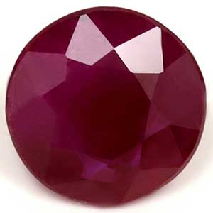 0.80 carat Round Ruby - Gemstone Thumbnail