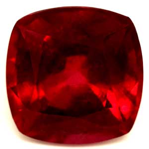 Ruby Cushion 1.58 carat Red Photo