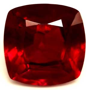 Ruby Cushion 1.46 carat Red Photo