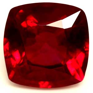 Ruby Cushion 1.44 carat Red Photo