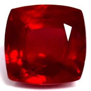 Ruby Cushion 7.30 carat Red Photo