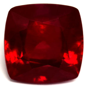Ruby Cushion 6.54 carat Red Photo