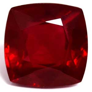 Ruby Cushion 7.58 carat Red Photo