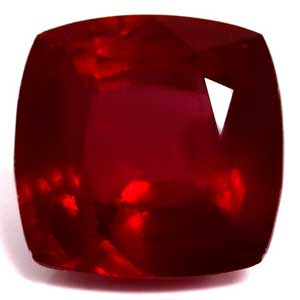 Ruby Cushion 8.57 carat Red Photo