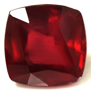 Ruby Cushion 3.42 carat Red Photo