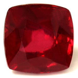 Ruby Cushion 3.48 carat Red Photo