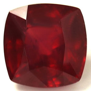 Ruby Cushion 2.35 carat Red Photo