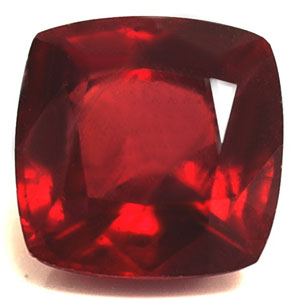 Ruby Cushion 2.49 carat Red Photo