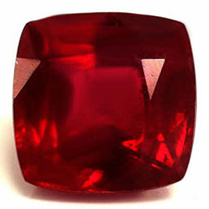 Ruby Cushion 3.56 carat Red Photo
