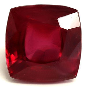 Ruby Cushion 3.90 carat Red Photo