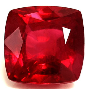 Ruby Cushion 3.68 carat Red Photo