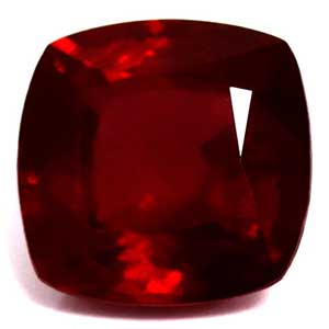 Ruby Cushion 2.20 carat Red Photo