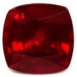 Ruby Cushion 2.20 carat Red Photo