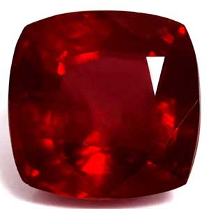 Ruby Cushion 2.35 carat Red Photo