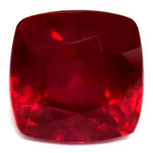 Ruby Cushion 3.58 carat Red Photo