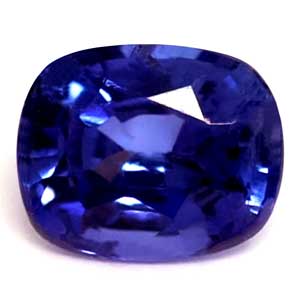 Sapphire Cushion 0.51 carat Blue Photo