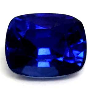 Sapphire Cushion 0.56 carat Blue Photo