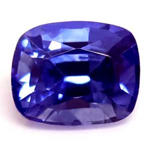 Sapphire Cushion 0.56 carat Blue Photo