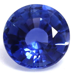 0.75 carat Round Sapphire - Gemstone Thumbnail