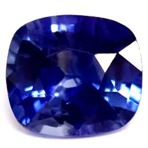 Sapphire Cushion 0.64 carat Blue Photo