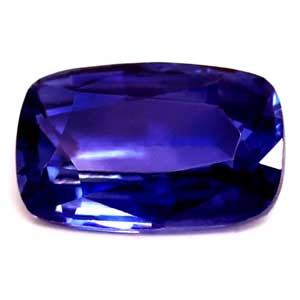 Sapphire Cushion 0.79 carat Blue Photo