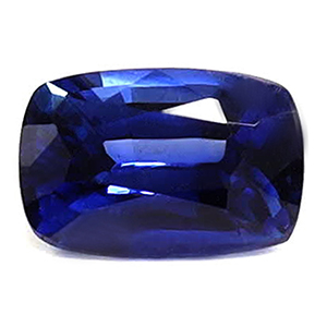 Sapphire Cushion 0.76 carat Blue Photo