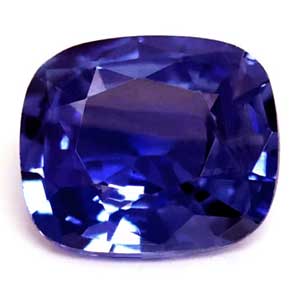 Sapphire Cushion 0.84 carat Blue Photo