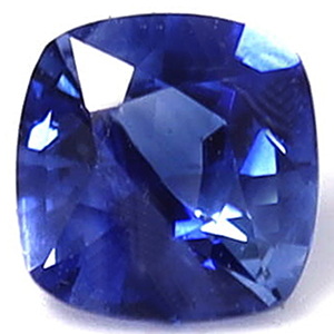 Sapphire Cushion 0.62 carat Blue Photo