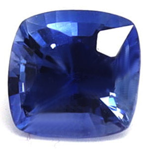 Sapphire Cushion 0.70 carat Blue Photo