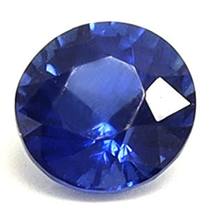 Sapphire Round 0.52 carat Blue Photo