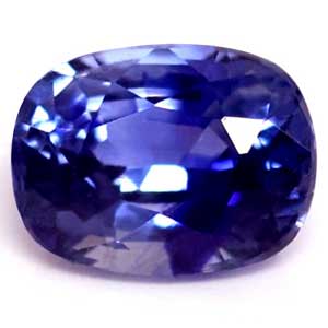 Sapphire Cushion 0.69 carat Blue Photo