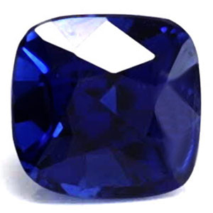 Sapphire Cushion 0.78 carat Blue Photo