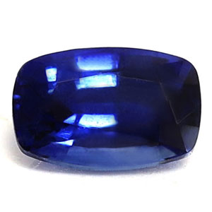 Sapphire Cushion 0.60 carat Blue Photo