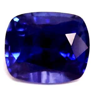 Sapphire Cushion 0.54 carat Blue Photo