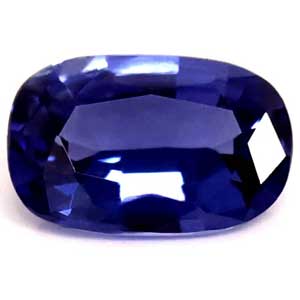 Sapphire Cushion 0.68 carat Blue Photo
