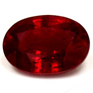 1.01 carat Oval Ruby - Gemstone Thumbnail