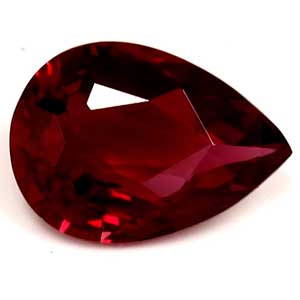 0.68 carat Pear Ruby - Gemstone Thumbnail