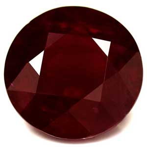 4.06 carat Round Ruby - Gemstone Thumbnail