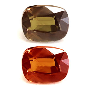 Alexandrite Cushion 0.51 carat Green Photo